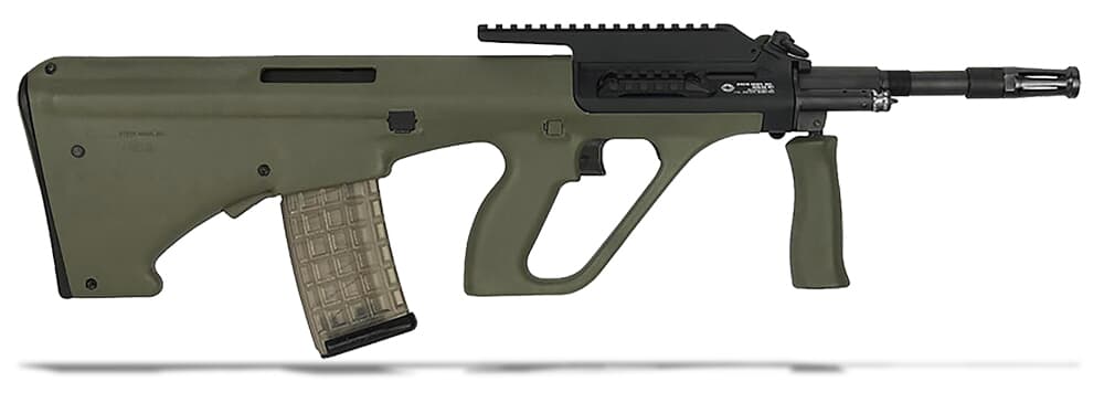 Steyr AUG A3 M1 5.56/223 Rem 16" Green Stock NATO Semi-Auto Extended Rail Rifle AUGM1GRNNATOL2
