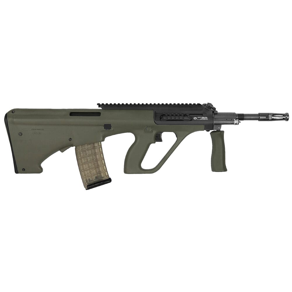 Steyr Arms AUG A3 M1 5.56x45mm NATO 16" 1:9" 1/2x28 Bbl Green Semi-Auto Rifle w/RH Extended Pic Rail AUGM1GRNEXT