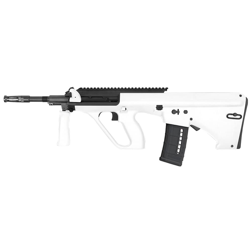 Steyr Arms AUG A3 M1 5.56x45mm NATO 16" 1:9" 1/2x28 TPI Bbl White NATO Semi-Auto Rifle w/RH Extended Picatinny Rail AUGM1WHINATOEXT