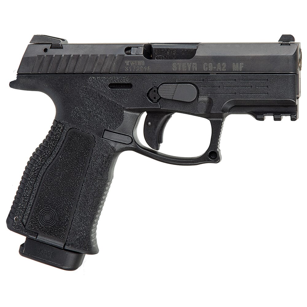 Steyr Arms C9-A2 MF 9mm 3.8" Bbl Black Compact Pistol w/(2) 17rd Mags 78.323.2H0