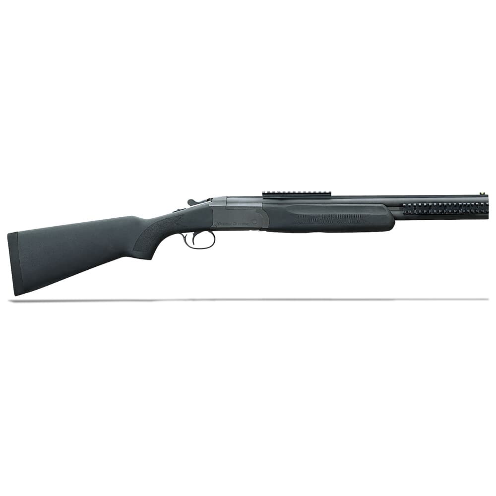 Stoeger Double Defense 20GA 3&quot; 20&quot; Black-Finished Walnut Over/Under Shotgun 31088