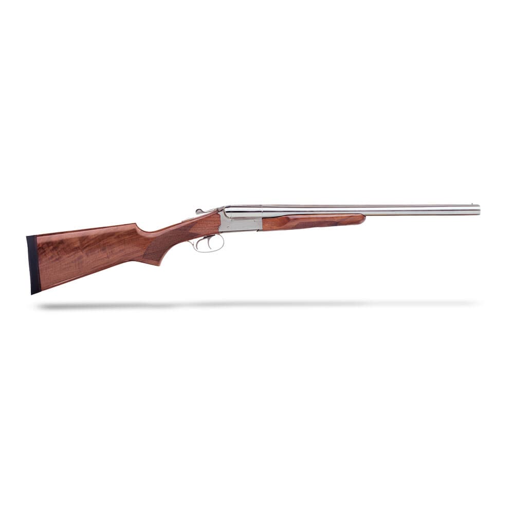 Stoeger Coach Gun Supreme DT 12ga 3&quot; 20&quot; AA Gloss Walnut, Polished Nickel Side-by-Side Shotgun 31482