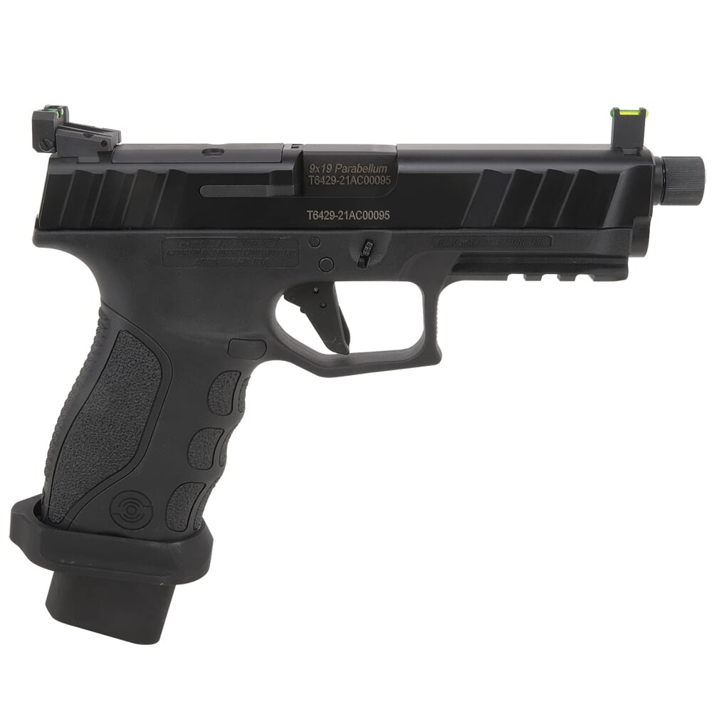 Stoeger STR-9S Combat 9mm Nitride Hardened Matte Blk Pistol w/Threaded 4.67" Bbl (3)10rd Mags 31746