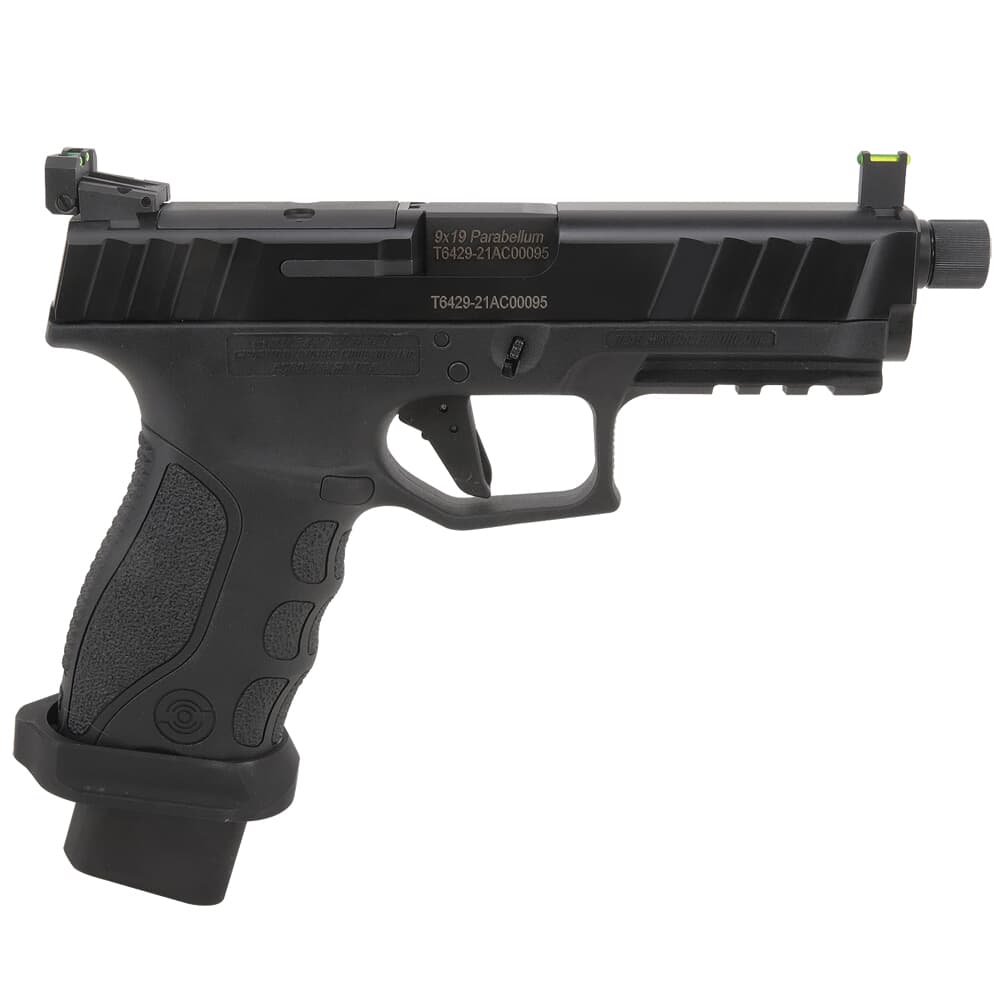 Stoeger STR-9S Combat 9mm Nitride Hardened Matte Blk Pistol w/Threaded 4.67&quot; Bbl (3)10rd Mags 31746