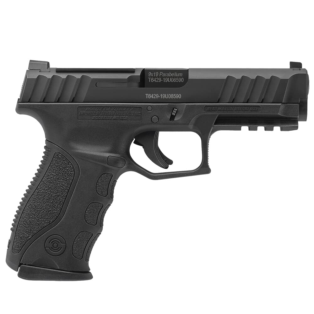 Stoeger STR-9 Optic Ready 9mm Blk Pistol w/4.17" Bbl, 15rd Mag, Med Backstrap 31747