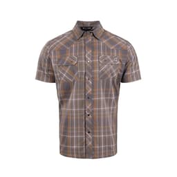 Stone Glacier Breaks Snap Shirt SS Plains Plaid XX-Large 90001-PL-XXL