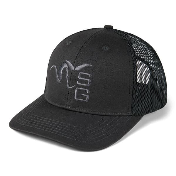 Stone Glacier SG Centered Ram Trucker Charcoal/Black OSFM 60096-CB-OSFM