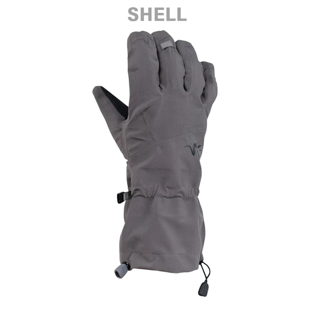 Stone Glacier Altimeter Insulated Glove Granite Grey 80005-GG