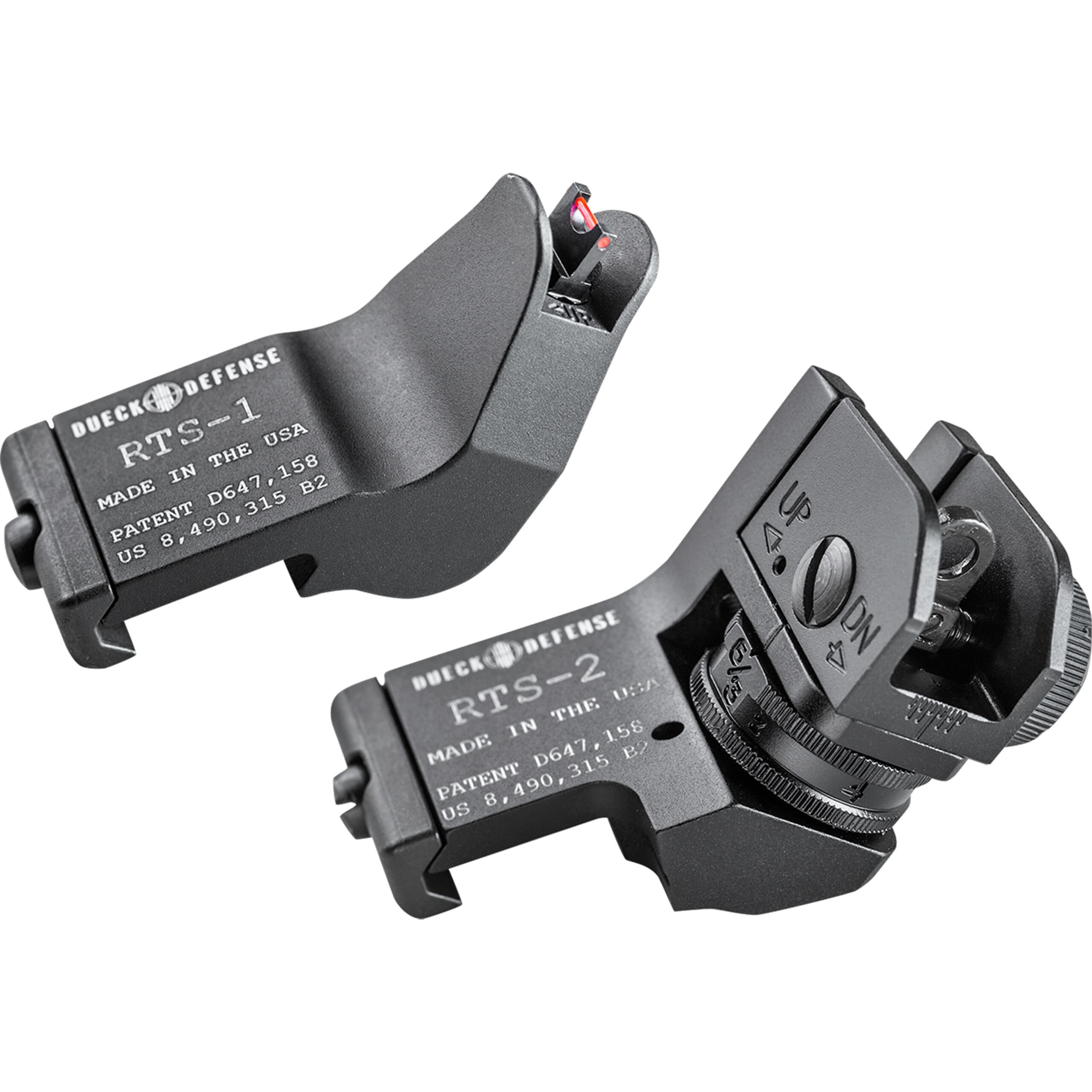 Surefire Rapid Transition Sight with Red &amp; Green Fiber Optics DD-RTS-FO