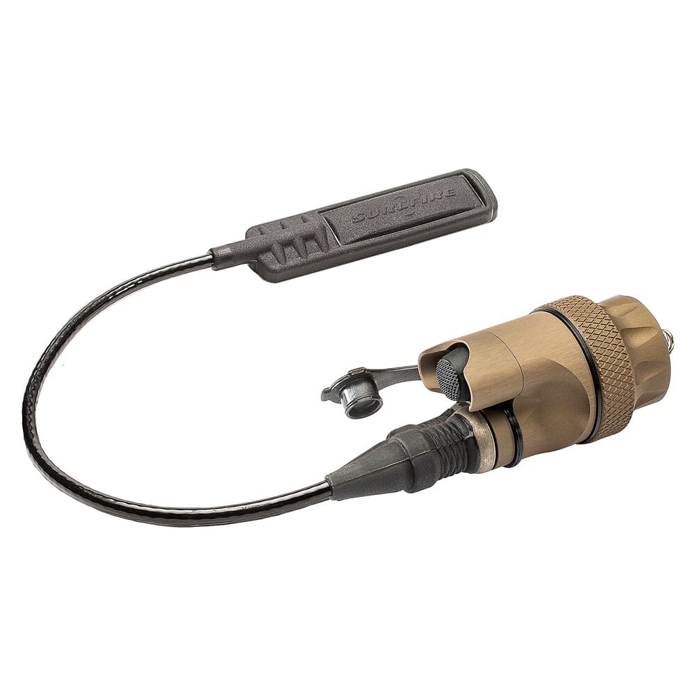 SureFire Scout Light Tan Dual-Switch/Tailcap Assembly w/ 7&quot; Switch Cable DS07-TN