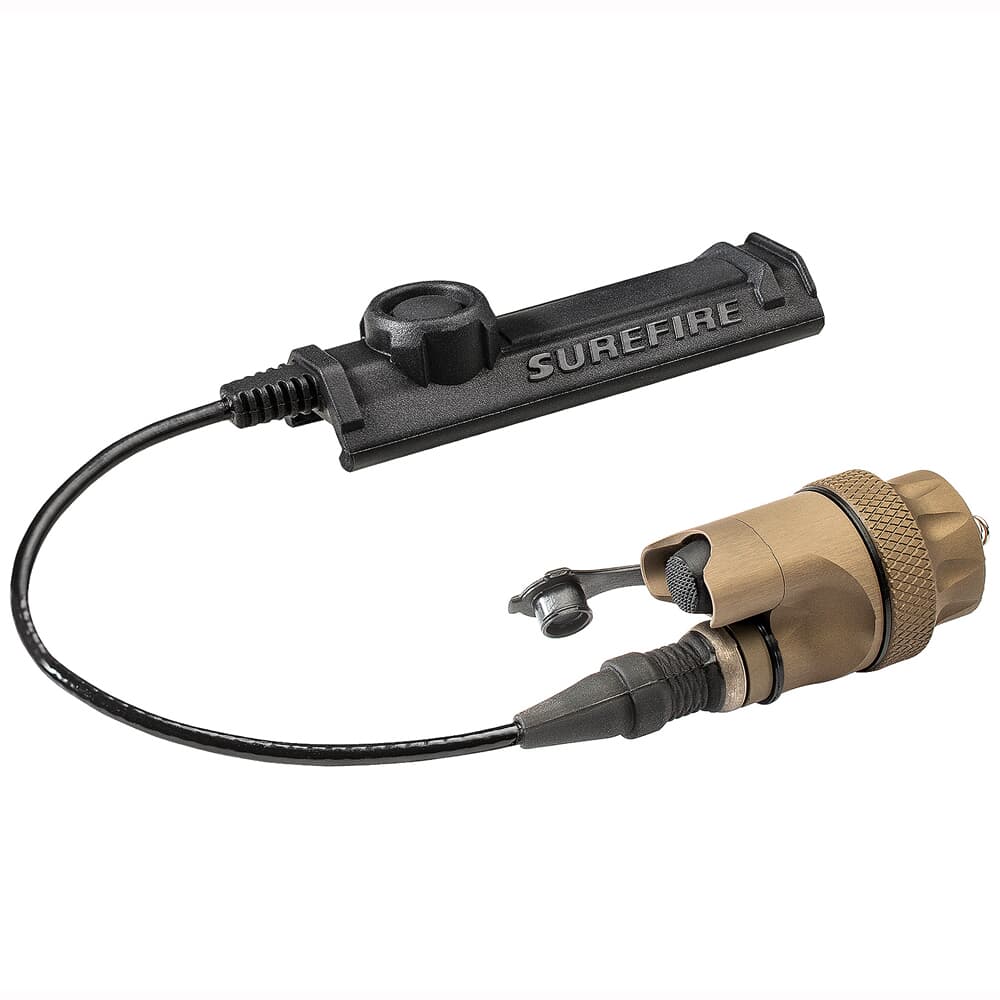 SureFire Scout Light Tan Low-Current Rail Tape Switch w/7&quot; Insight Tech/Atpial Laser Cable DSE-SR07-D-IT-TN