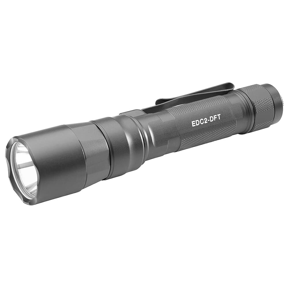 SureFire Everyday Carry 2 Dual-Fuel Turbo 500 LU Flashlight EDC2-DFT-HA