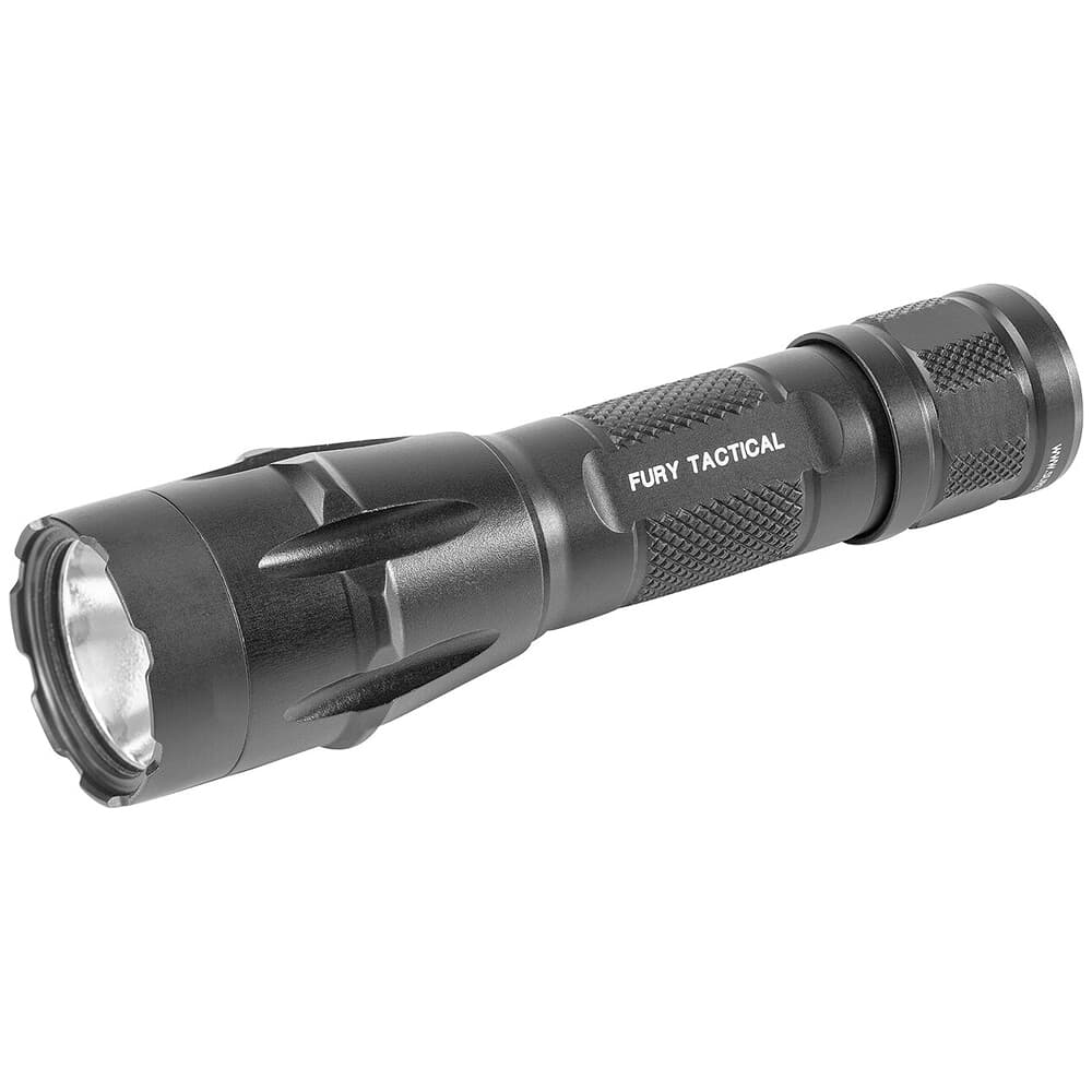 SureFire Fury Dual-Fuel Tactical 1500 LU LED Black Flashlight FURY-DFT