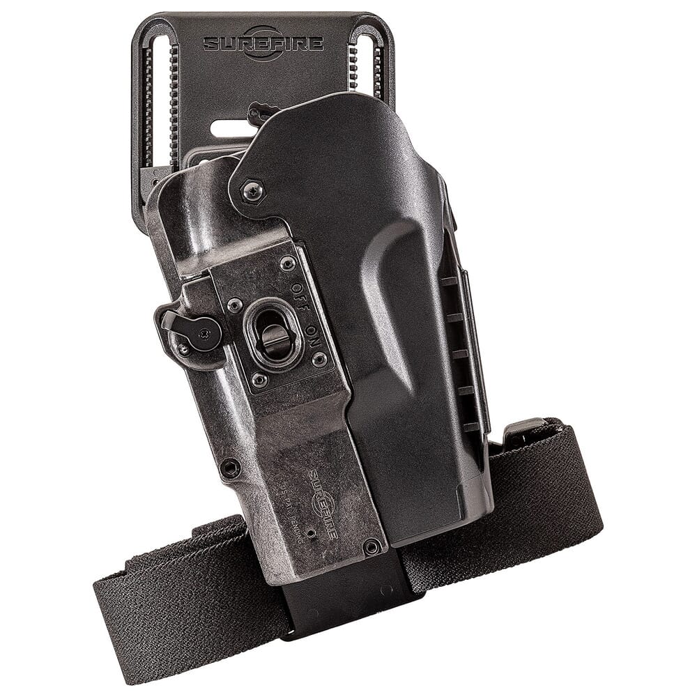 SureFire MasterFire Pro Rapid Deploy Right Hand Black Holster w/Cover HD1-R-PRO
