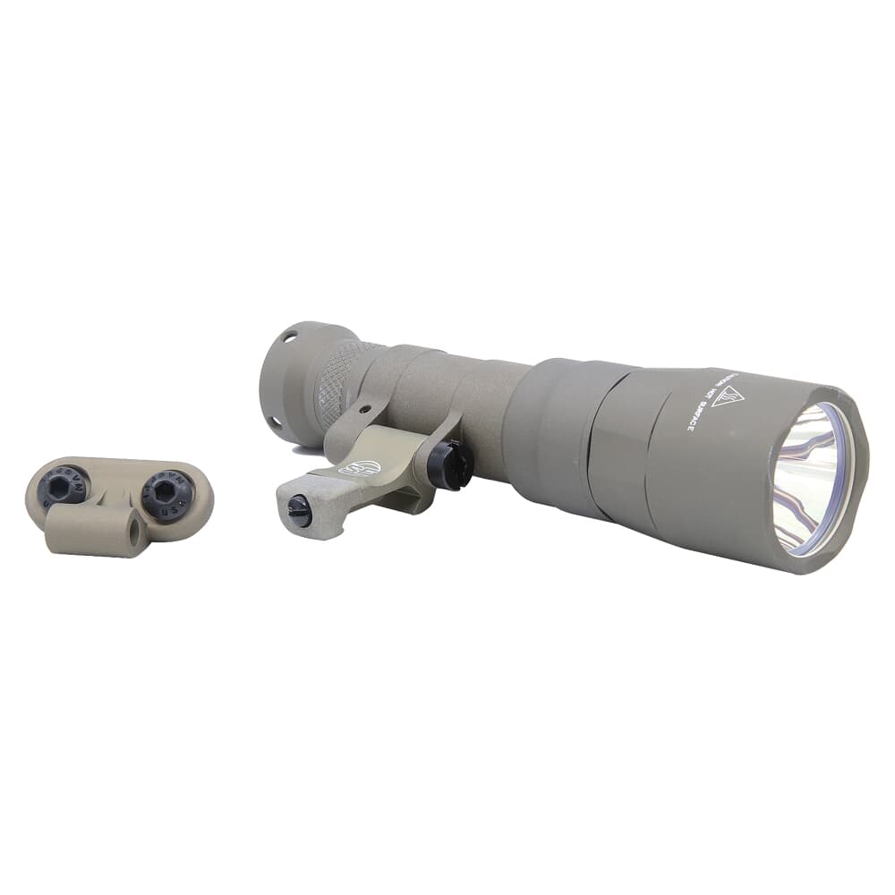 SureFire M340-Pro Tan Dual Fuel Scout Light w/Picatinny Rail/M-LOK Swivel Mount M340DFT-TN-PRO