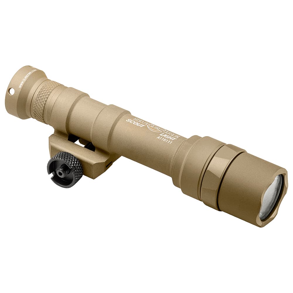 SureFire M600U 600 LU Tan Scout Light w/ M75 Mount & Z68 Tailcap M600U-Z68-TN-600LU