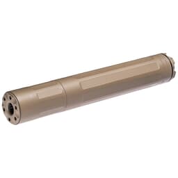 SureFire SF Ryder 9M-Ti 9mm Dark Earth Modular Suppressor 1/2x28 Threaded SF-RYDER-9M-Ti-1/2-28-DE