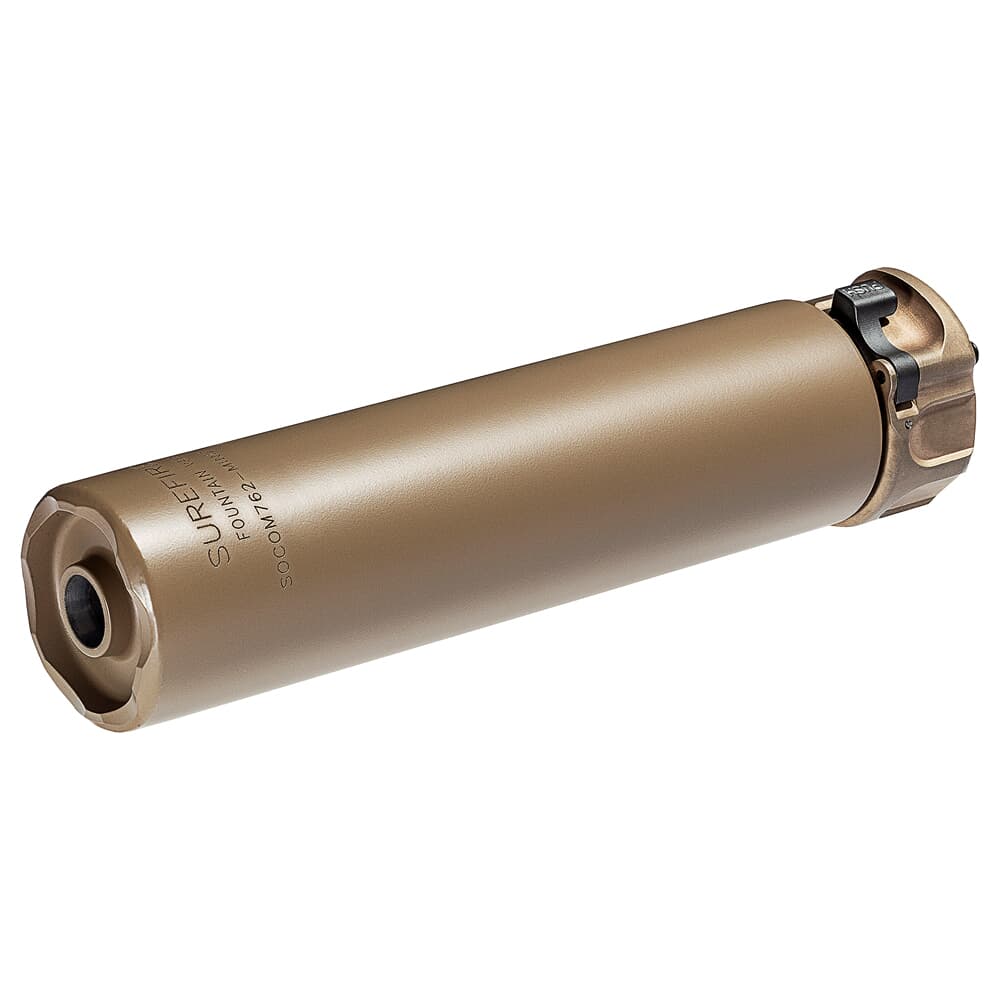 SureFire SOCOM762 MINI2 Gen II .30 Cal Dark Earth Suppressor w/ Fast-Attach Mount SOCOM762-MINI2-DE