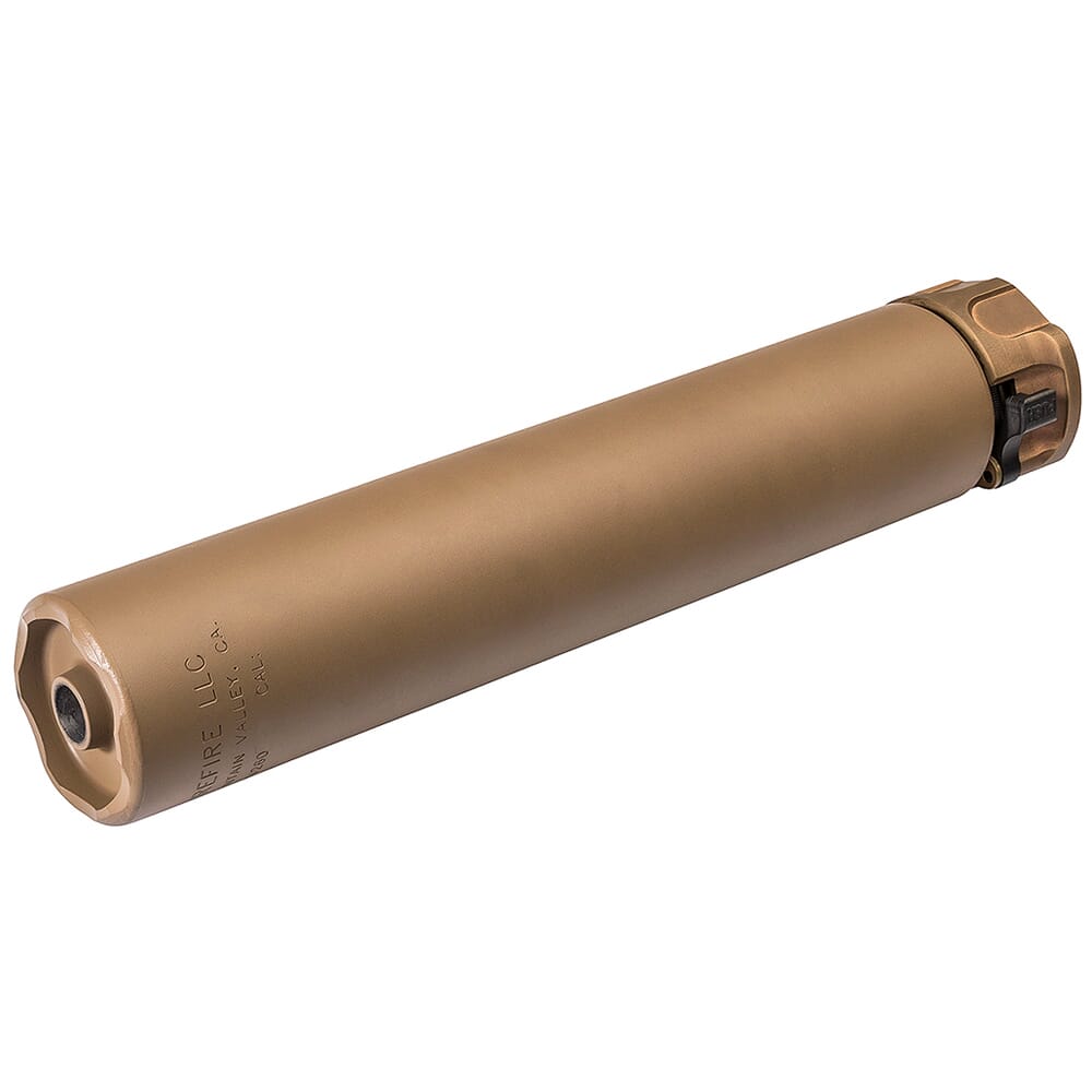 SureFire SOCOM762 Ti .30 Cal Dark Earth Suppressor w/ Fast-Attach Mount SOCOM762-Ti-DE