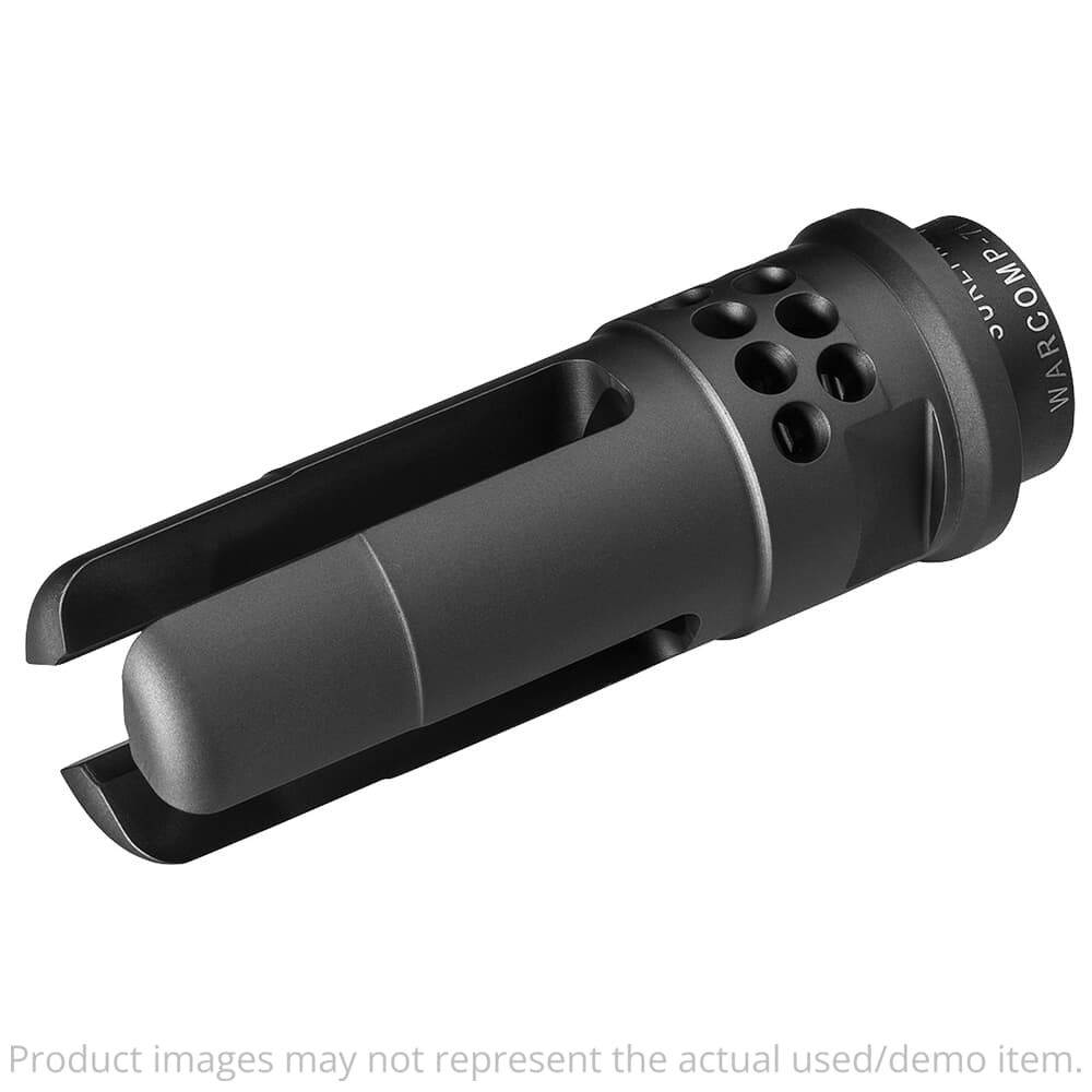 SureFire USED WARCOMP 7.62/.30 3-Prong 5/8x24 Threaded Flash Hiding Compensator WARCOMP-762-5/8-24 Good Condition w/Washers and Packaging UA5247