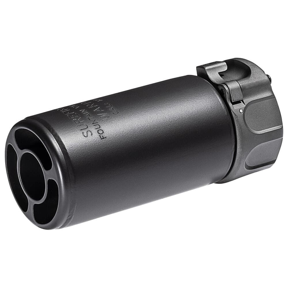 SureFire Warden Blast Regulator Black - SOCOM Fast-Attach WARDEN-BK