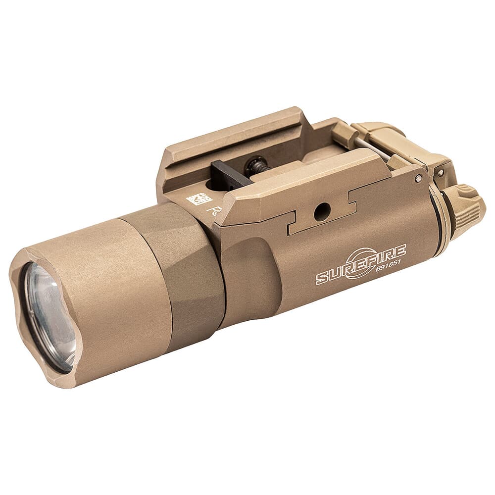 SureFire X300U-B Ultra 1000 LU Tan Handgun WeaponLight w/ Thumb Screw Mount X300U-B-TN