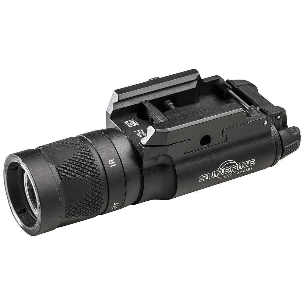 SureFire X300V Vampire 350 LU/120mW IR Black Handgun WeaponLight w/ Latch Mount X300V-B
