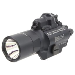 SureFire X400 Turbo 650 LU/&lt;5mW High-Candela 6V WeaponLight w/635nM Red Laser & Universal/Picatinny Thumb Screw Mount X400T-A-RD