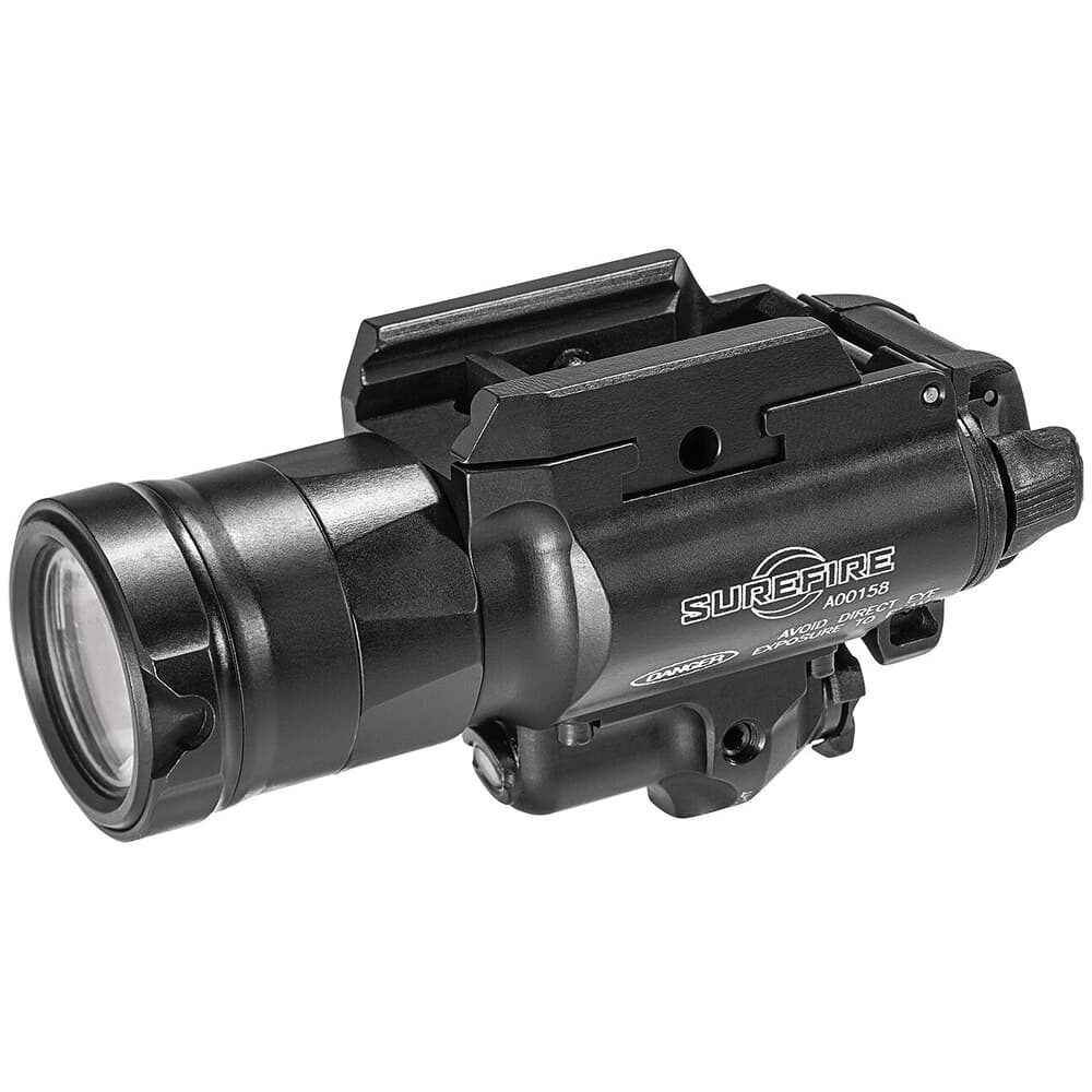 SureFire X400UH-A Ultra 1000 LU Holster WeaponLight &amp; Green Laser for MasterFire RDH X400UH-A-GN