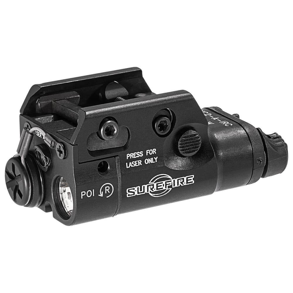SureFire XC2-A-IRC Ultra-Compact MaxVision 300mW IR Black Handgun WeaponLight w/ 850nm IR Laser XC2-A-IRC