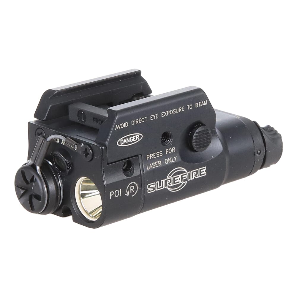 SureFire XC2-B Ultra-Compact 300 LU Pistol Light w/635nM Red Laser & T-Slot Rail Mount XC2-B-RD
