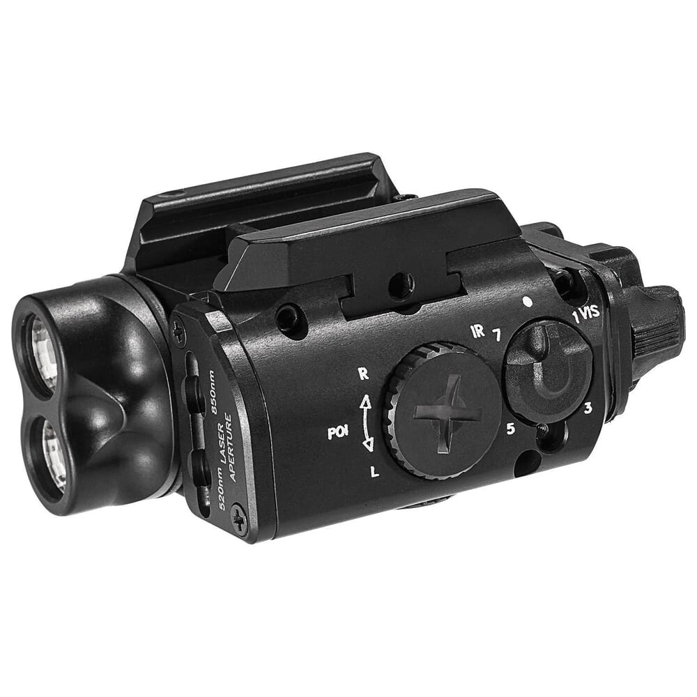 SureFire XVL2-IRC 400 LU/300mW IR Black WeaponLight w/ 520nm Class IIIa Green Laser & 850nm IR Laser  XVL2-IRC