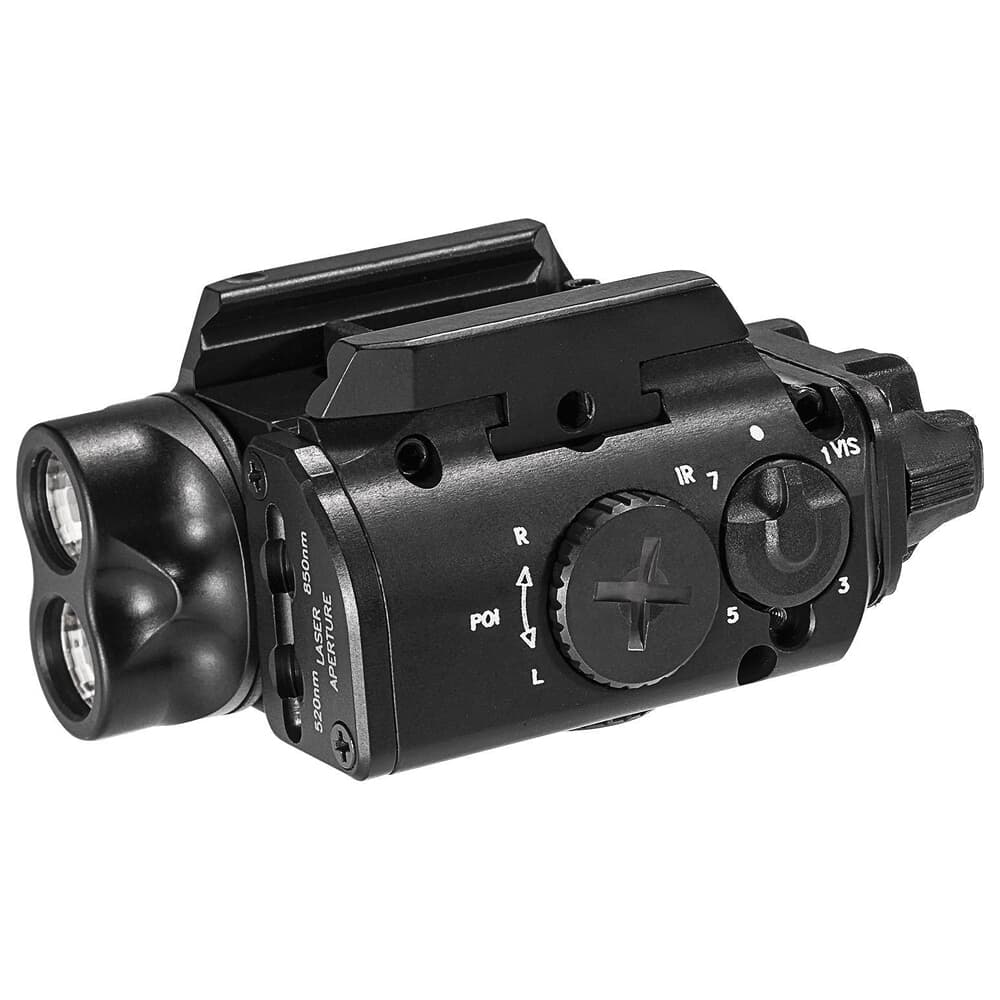 SureFire XVL2-IRC 400 LU/300mW IR Black WeaponLight w/ 520nm Class IIIa Green Laser &amp; 850nm IR Laser XVL2-IRC