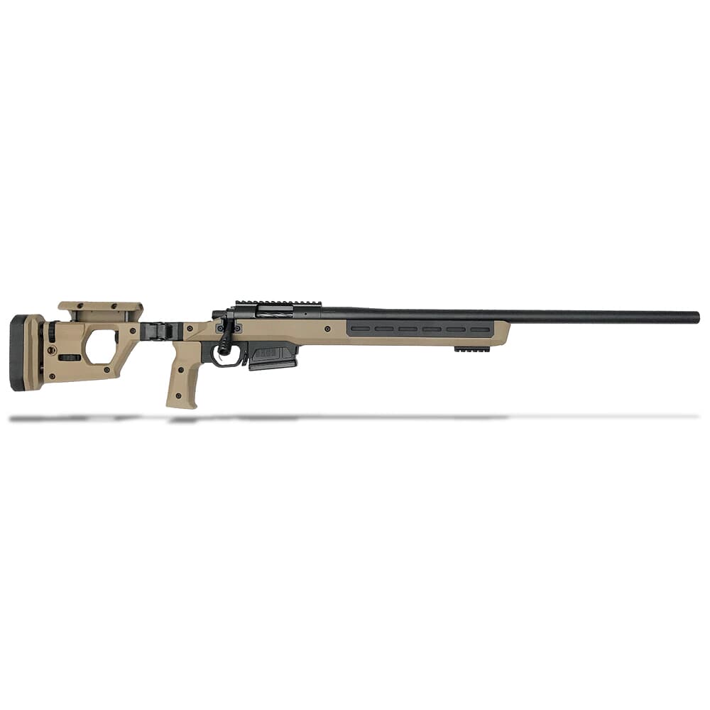 Surgeon Rifles Scalpel 591R 6.5 Creedmoor 24&quot; 1:8&quot; HP Bbl SA RH Magpul Pro Stock FDE Rifle w/PMAG 591RSARH65MAG-FDE