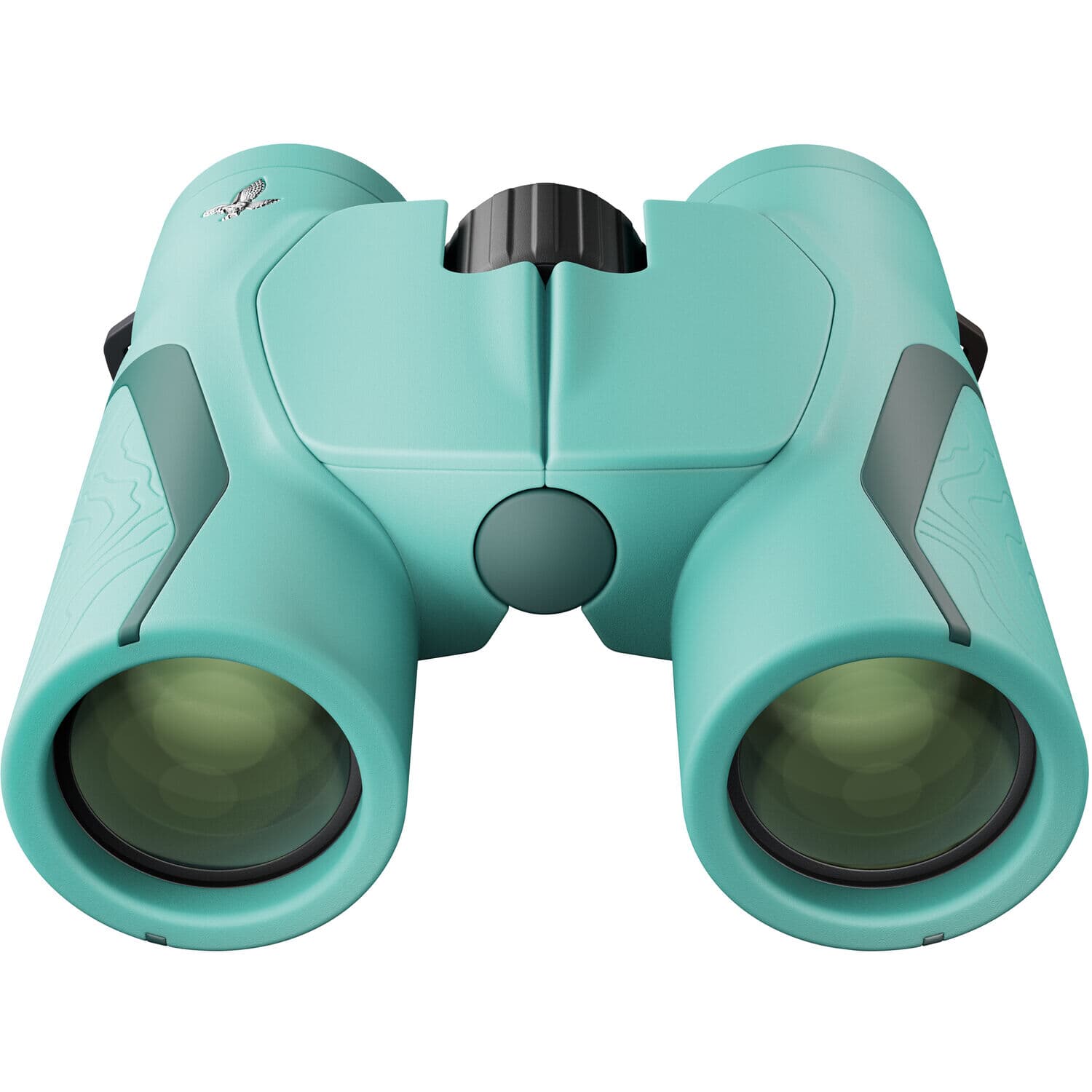 Swarovski MY Junior 7x28 Glacier Blue Binoculars w/Bag, Carrying Strap, Compact Eyepiece Cover &amp; Natures Notes Notebook 38001