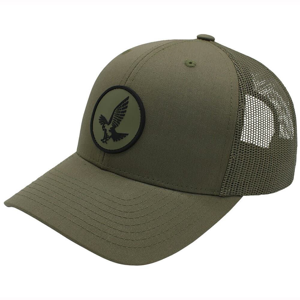Swarovski THL Black/Gray 7 Panel Patch Hat 60103
