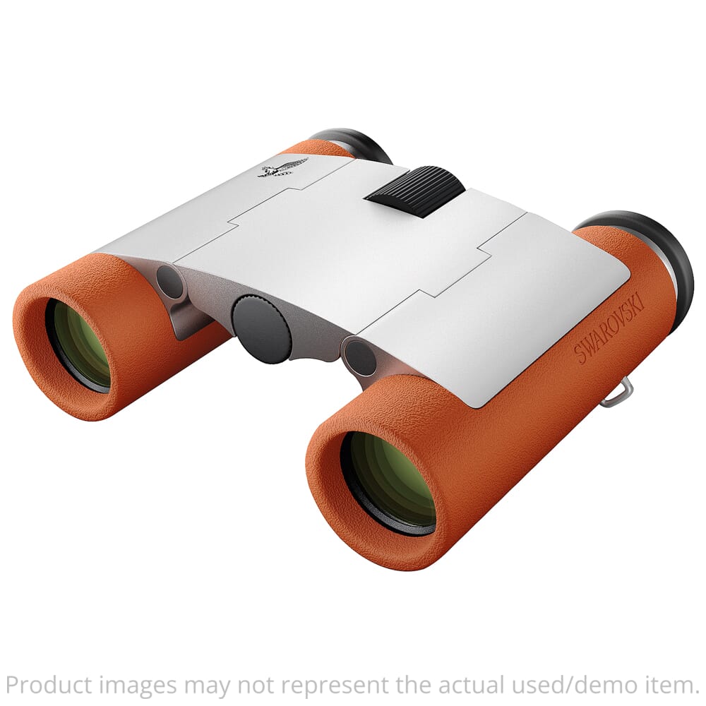 Swarovski USED CL Curio 7x21 Burnt Orange Compact Binoculars w/Field Bag, Cord Carrying Strap & Compact Eyepiece Cover 46158 - Open Box UA4120