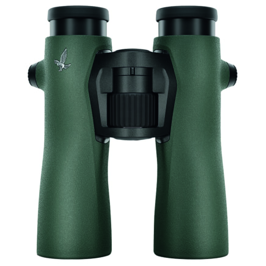 Swarovski NL Pure 10x32 Green Binoculars w/Sidebag, Strap, Eyepiece, Lens Cover, and Cleaning Kit 36242