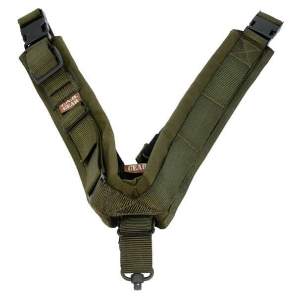 TAB Biathlon Sling with Flush Cups - OD Green