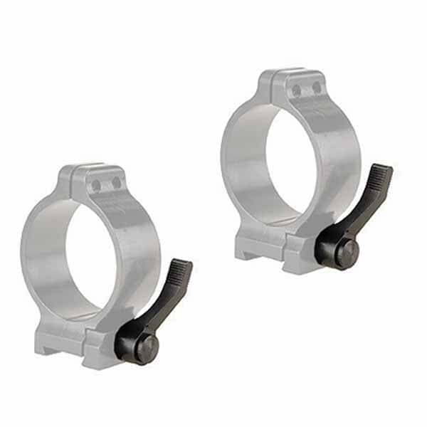 Talley levers for quick detach