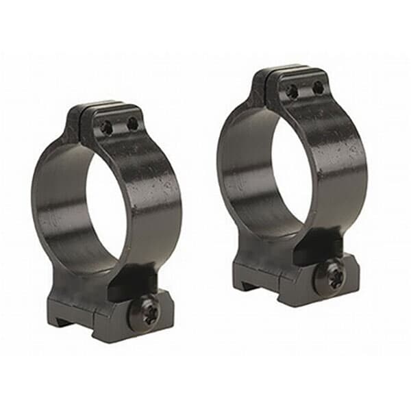 Talley Steel 1&quot; Screw Lock Detachable High Scope Rings 200005