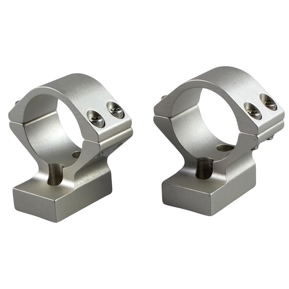 Talley 1" Model 700-721-722-725-40X (Low) (Silver) Base Ring Combo S930700