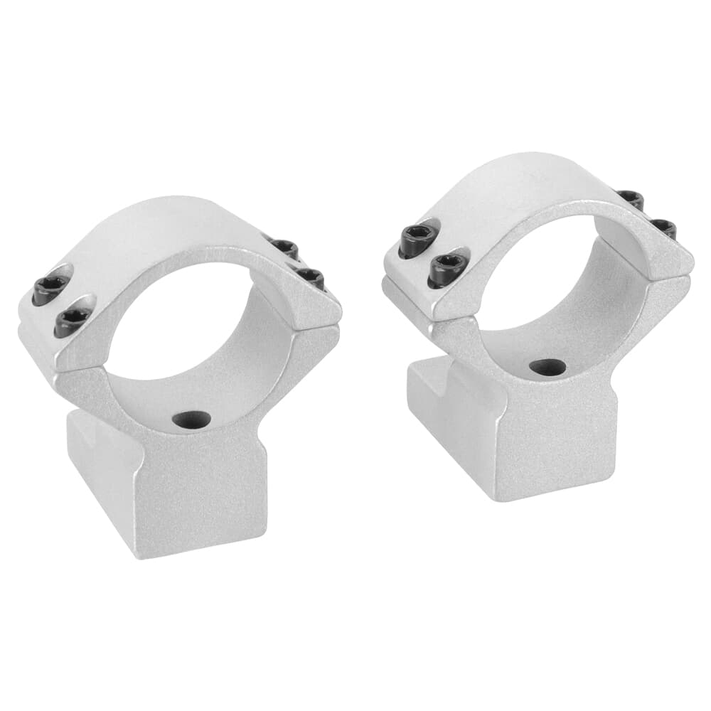 Talley 1" Tikka T3/T3X High Silver Alloy Lt. Wt. Ring Base Combo S950714