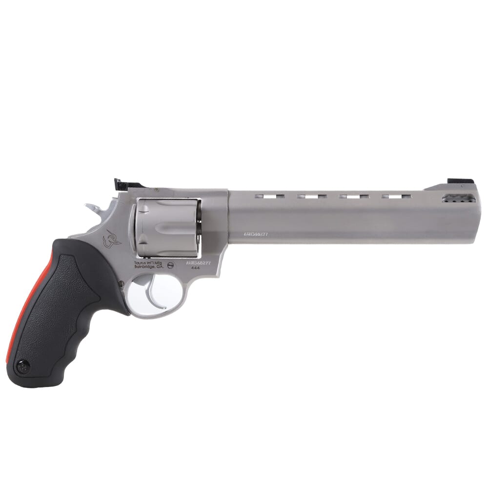 Taurus M444 Raging Bull .44 Rem Mag Stainless Steel 8-3/8'' 6rd ...