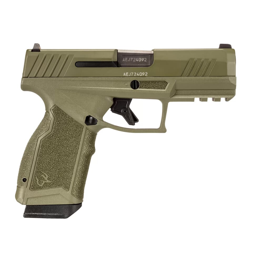 Taurus GX4 9mm Sage Green 3.7&quot; Pistol w/(2) 10rd Mags 1-GX4CR94F-10F