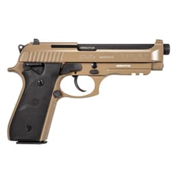 Taurus PT92 9mm Flat Dark Earth Hogue 5" Pistol w/(2) 17rd Mags 1-92015AA-H