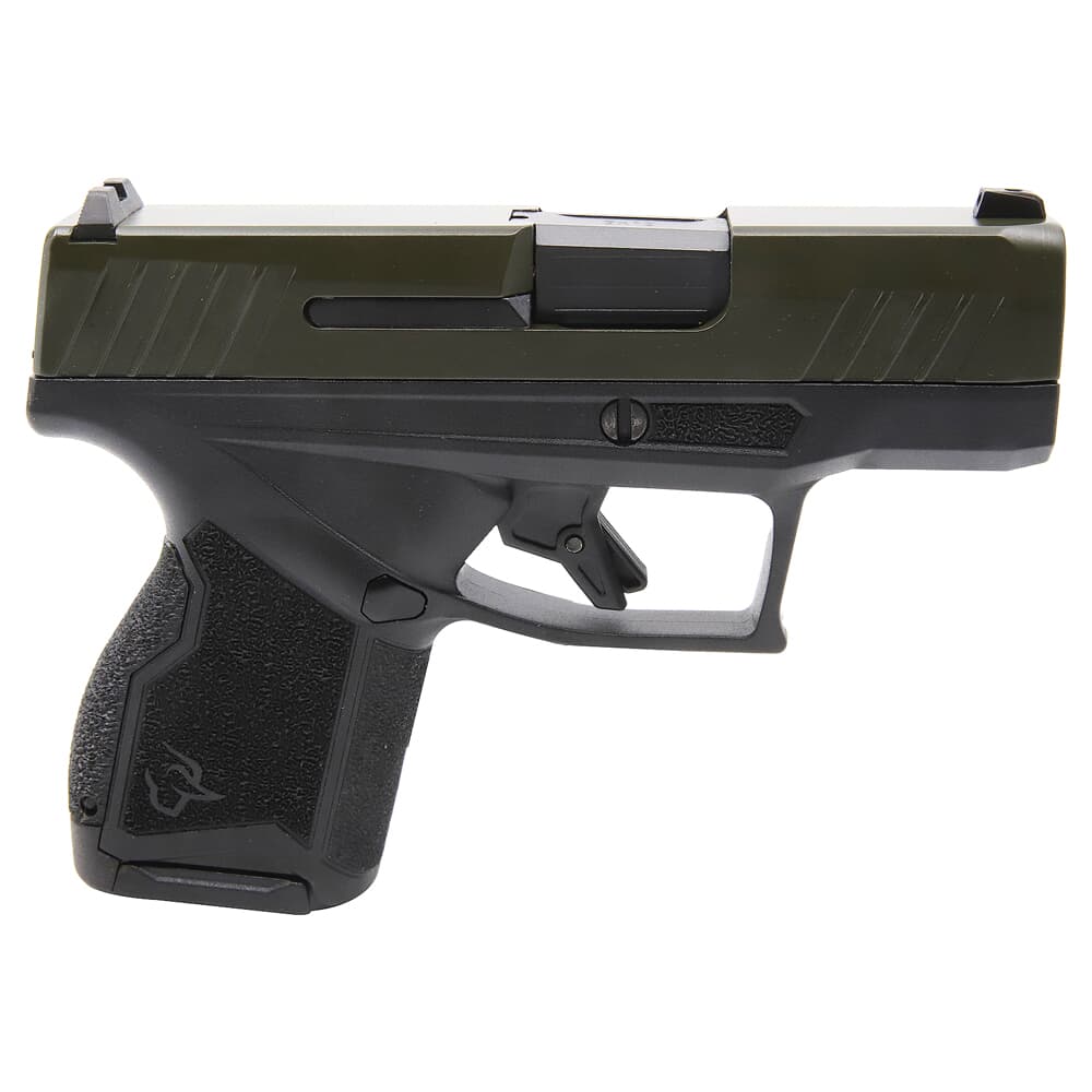 Taurus Taurus GX4 9mm Bk/MS Green 3&quot; Pistol w/(2)11rd Mags 1-GX4M93B