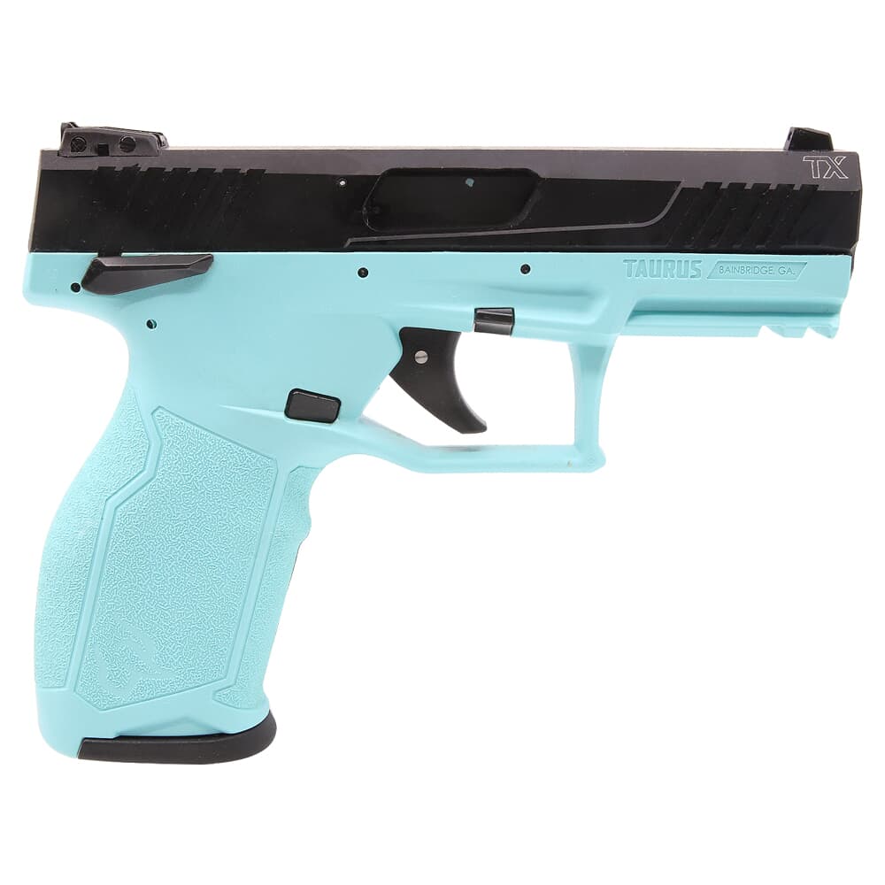 Taurus TaurusTX .22 22LR 4" Cyan/Bk Pistol w/(2)10rd Mags 1-TX22141C-10
