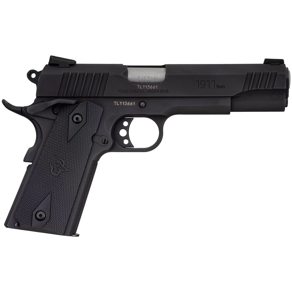 Taurus 1911 9mm Luger 5&quot; Bk/Bk Pistol w/9+1rd Mag 1-191101-9MM