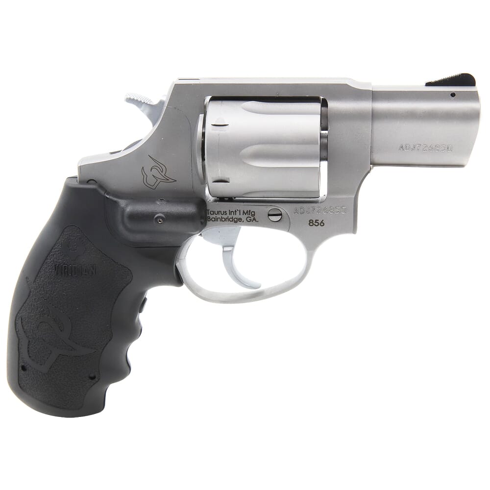 Taurus 856 .38 Special 2" SS/SS 6rd Viridian Red Laser Grip Revolver 2-856029VL